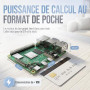 db-tronic Raspberry Pi 4 4 Go Starter Kit | Édition Noire 64 Go | Alimentation 15 W | Boîtier Noir | Micro HDMI 4K | Dissipateur