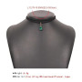 Wendalern Colliers Cristaux Superposés Boho Collier Ras Du Cou En Velours Noir Collier Vert Émeraude Collier Pendentif En Strass