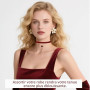 COYUN 4 Pcs Collier ras du cou pour femme, collier classique en forme de cœur des années 90, collier en couches, collier ras du