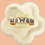 COPPER REFLECTIONS Bracelets de queue d'hirondelle ton argent pour filles femmes manchette ouverte Bracelets de manchette en cui