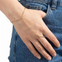 Ouligay Ensemble de 4 Chaînes de Main en Or pour Femmes, Bague Bracelet Chaîne à Main, Ensemble de Chaînes de Main Délicates en