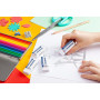 OSAMA - Lot de 8 gommes à effacer pour papeterie scolaire de bureau université et papeterie, gomme à effacer pour matériel scola