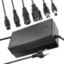 67.2v 5a Li-ION Chargeur de Batterie Multi-Plug pour Chargeur de Batterie de Moto de Bateau de Skateboard de vélo électrique 16S