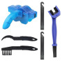 6 Pièces Kit d'outils de Nettoyage de Vélo, nettoyeur chaine velo, kit nettoyage velo, Outil de Brosse de Nettoyage de Vélo, Bic