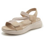 SMajong Sandales Sport Femme Sandale Orthopédiques Confortable Bout Ouvert Été Chaussures de Randonnée Scratch Sandales Compensé