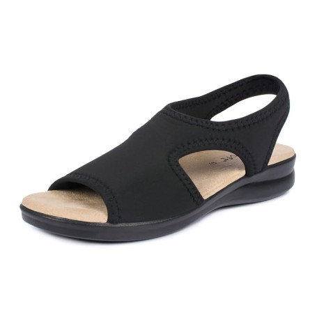Aerosoft Sandales stretch 05 pour femme, extra légères et élastiques