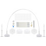 PILIN Kit D'Arche De Ballons, Set D'Arche de Ballons Ajustable et RéUtilisable 3Mx2M, DéCoration pour Mariage, Remise de DiplôMe