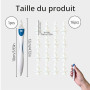 LifgWas Nettoyeur de Cire d'Oreille avec 16 Embouts de Remplacement - Dispositif de Nettoyage Auriculaire en Spirale 360° pour A