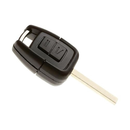 JONGO - Coque de Clé avec Lame Compatible avec Opel et Vauxhall Astra G, Zafira A, Vectra B, Omega B | Boitier Clef Plip Voiture