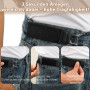 Ceinture Sans Boucle Homme et Femme, Ceinture Homme Élastique Ajustable | Ceinture Tactique, Crochet Métallique, Extensible et A