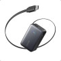 Anker Nano Batterie Externe 10000 mAh et Câble Rétractable InstaCord 70 cm | Banque D’alimentation Compacte 45W Max, Affichage I