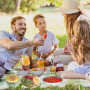 200 Pièces Film Alimentaire Reutilisable – de Film Alimentaire Jetable Transparent pour Conservation des Aliments, Facile à Util