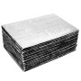 Lot de 20 Plaque Isolante Thermique Voiture Isolation Phonique Auto-adhésif | 250x180x5mm Alubutyle Tapis de Voiture, Anti-Vibra