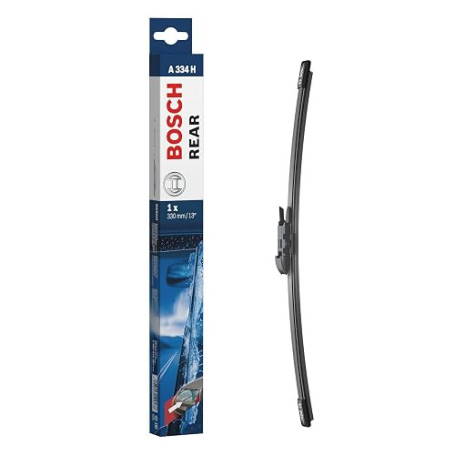 BOSCH Balai d'essuie-glace A334H 3397016387 | Compatible avec: BMW X1, X1, X1 Van, X2, LAND ROVER DEFENDER Station Wagon, LAND D