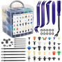 1565 Pièces Clips de Fixation Voiture, Rivet Plastique Fixation Protection, Pieces Auto Clips Carrosserie, Universel Agrafe Carr