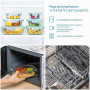 Vtopmart Lot de 16 Boîtes Alimentaires Verre, 8 Récipients et 8 Couvercles | Verre Sain sans BPA, Étanche et Hermétique, Compati