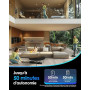 Tineco Floor One S7 Stretch Ultra Aspirateur Laveur 50 Min 21KPa DualBlock | Aspirateur Balai sans Fil 21 000pa Plat à 180° Anti