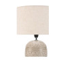 Pauleen Paulmann 48223 Tender Pearl Lampe à poser, max. 20 watts, fabriquée à la main, beige, lampe de chevet au style bohème en