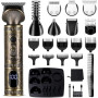 Surker Tondeuse Barbe Homme Tondeuse Cheveux Professionnelle Avec Lame en T de Coupe de Cheveux Chauve 0 mm Rasoir électrique To