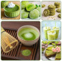 Alyvisun Fouet Matcha en Bambou 76 Brins pour la Cérémonie du Thé