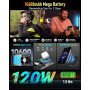 Ulefone Armor 28 Pro Téléphone Portable Incassable 5G, 32Go+512Go/SD-2TB 10600mAh AI Smartphone Caméra 50MP + 64MP Vision Noctur