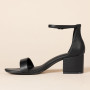 Amazon Essentials Femme Sandale à Talons et Double Bride