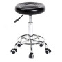 Alightup Tabouret de Bureau Tabouret à roulettes Rotation à 360° Noir | Chaise a Roulette Salon de Massage Cuisine Bureau Hauteu