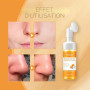 Turmeric Lot de 2 nettoyants pour le visage 100 ml, mousse nettoyante apaisante, curcuma et acide kojique, nettoyant pour le vis
