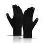 MEETTIKEY Gants Homme,Gants d'hiver en Tricot avec écran Tactile,Gant Chauffant Thermique pour Homme et Femme,Convient pour la c