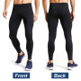 AUYAO Pantalons de Compression de Running Homme, Legging Homme Collants de Compression, Base Layers et Compression de Sport Homm
