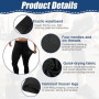 AUYAO Pantalons de Compression de Running Homme, Legging Homme Collants de Compression, Base Layers et Compression de Sport Homm