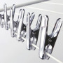 IDMarket - 120 Pinces à Linge en INOX | Incassables, inusables, ne rouillent pas