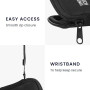 kwmobile Housse écouteurs Compatible avec in-Ear Headphones - Sacoche Protection Antichoc Oreillettes avec Fermeture éclair et F