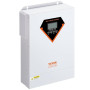 VEVOR Onduleur Hybride 5500 W Onduleur Solaire Hybride Chargeur Hors Réseau à Onde Sinusoïdale Pure 230 V CA avec Contrôleur de
