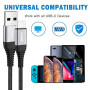 Câble USB C Charge Rapide [1M] Cable Chargeur USB Type C pour Samsung Galaxy S22 S23 S21 S20 Plus Ultra S10 S9 S8 S10E,A51 A71 A