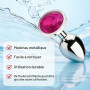 2 Pièces Plug Anal, Set de Jouets Érotiques Anaux, Anal Plug Débutant, Sextoyse Couple Plaisir, Surface Lisse pour un Contact Ag