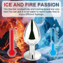 2 Pièces Plug Anal, Set de Jouets Érotiques Anaux, Anal Plug Débutant, Sextoyse Couple Plaisir, Surface Lisse pour un Contact Ag