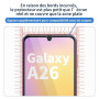 NEWSONA [Lot de 3 Verre Trempé pour Samsung Galaxy A17 / A16 / A26 5G | Film Protection Haute Transparence,[Anti-Rayures], [Sans