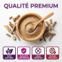 Ashwagandha en Poudre Racine Pure 150g | Réduction Cortisol Stress | Équilibre Hormonal Visage Dégonflé | Adaptogène Naturel Ant