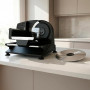 Cecotec Trancheuse en Acier Rock'nCut Shuriken Steel ProBlades. 200 W, Lame Allemande Solingen 190 mm, Réglage d'Épaisseur 0-15