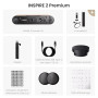 Revopoint Inspire 2 Scanner 3D, Précision 0.03mm, Scan Extérieur, Premium | Mode Double Lumière & Laser, Zoom Optique, Scan Coul