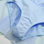 Bezioner Ballet Robe Filles Danse Justaucorps V-Cou Costume Fille Jupe Tutu Manche Courte