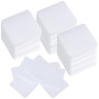 300 Pièces Coton Ongles Gel Non Pelucheux, lingettes non pelucheuses, tampons de polissage absorbants pour gel UV, tampons en co