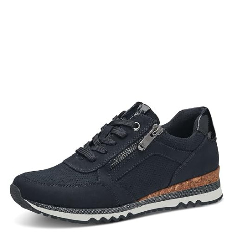 Marco Tozzi Baskets Femme Semelle intérieure Feel Me Amovible Douce Doublure Douce Vegan Moderne