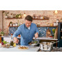 Tefal - Jamie Oliver Cook Smart Batterie de cuisine en - 7 pièces - Inox | Batterie de cuisine inox compatible induction - Couve