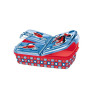 p:os 35484 - Boîte à goûter Spiderman pour Enfants avec 3 Compartiments, boîte à déjeuner en Plastique avec Fermetures à Clip, b