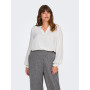 CARMAKOMA Carmetta Life V-Neck Top WVN Noos Femme