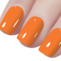 Vishine Vernis à ongles Gel Semi-permanent 6 Couleurs, Ensemble de Vernis Gel Couleur Jaune Orange Citrouille, Couleurs Tourneso