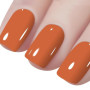 Vishine Vernis à ongles Gel Semi-permanent 6 Couleurs, Ensemble de Vernis Gel Couleur Jaune Orange Citrouille, Couleurs Tourneso