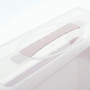 Récipient à gâteau rose nordique 36x15x15 gamme Alessio